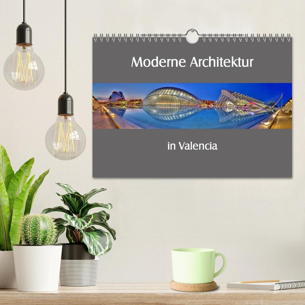 Weitere Ansicht: Moderne Architektur in Valencia (Wandkalender 2026 DIN A4 quer), CALVENDO Monatskalender | Ernst Hobscheidt, Calvendo