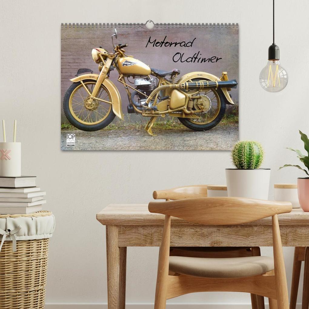 Weitere Ansicht: Motorrad Oldtimer (Wandkalender 2026 DIN A3 quer), CALVENDO Monatskalender | Gabi Siebenhühner, Calvendo