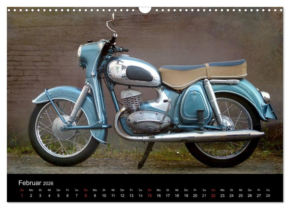 Weitere Ansicht: Motorrad Oldtimer (Wandkalender 2026 DIN A3 quer), CALVENDO Monatskalender | Gabi Siebenhühner, Calvendo