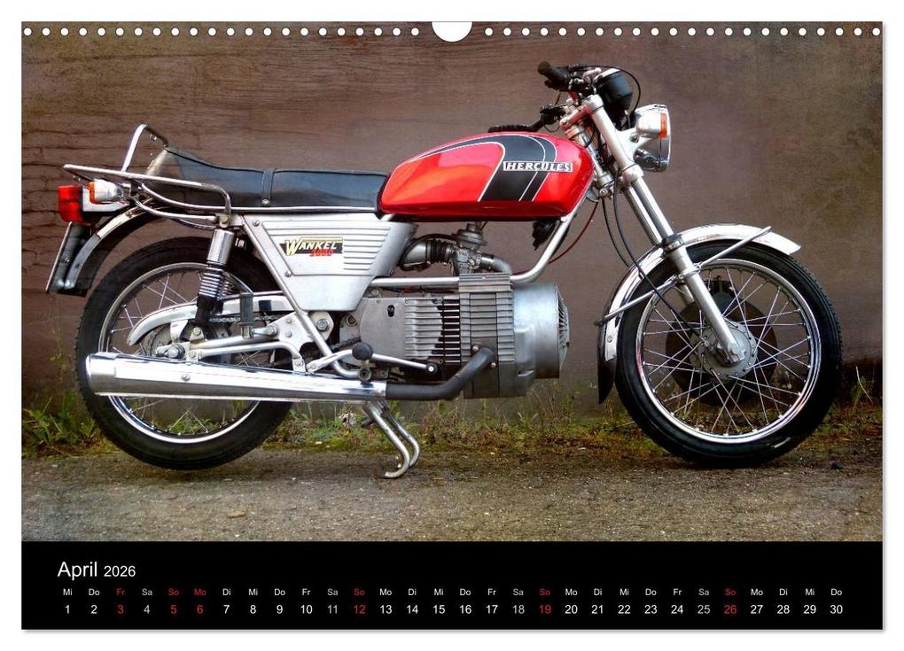 Weitere Ansicht: Motorrad Oldtimer (Wandkalender 2026 DIN A3 quer), CALVENDO Monatskalender | Gabi Siebenhühner, Calvendo