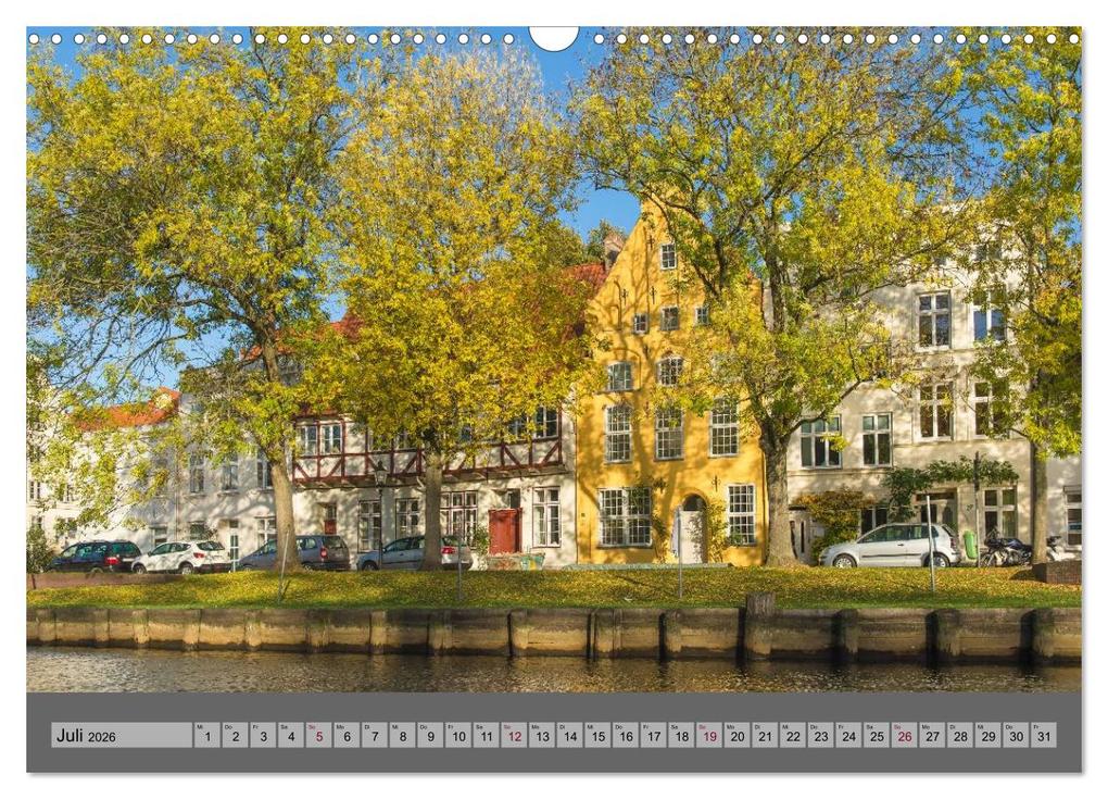 Weitere Ansicht: Ansichten der Lübecker Altstadtinsel (Wandkalender 2026 DIN A3 quer), CALVENDO Monatskalender | Sidney Smith, Calvendo