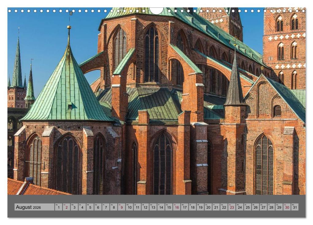 Weitere Ansicht: Ansichten der Lübecker Altstadtinsel (Wandkalender 2026 DIN A3 quer), CALVENDO Monatskalender | Sidney Smith, Calvendo