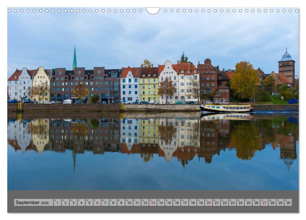Weitere Ansicht: Ansichten der Lübecker Altstadtinsel (Wandkalender 2026 DIN A3 quer), CALVENDO Monatskalender | Sidney Smith, Calvendo
