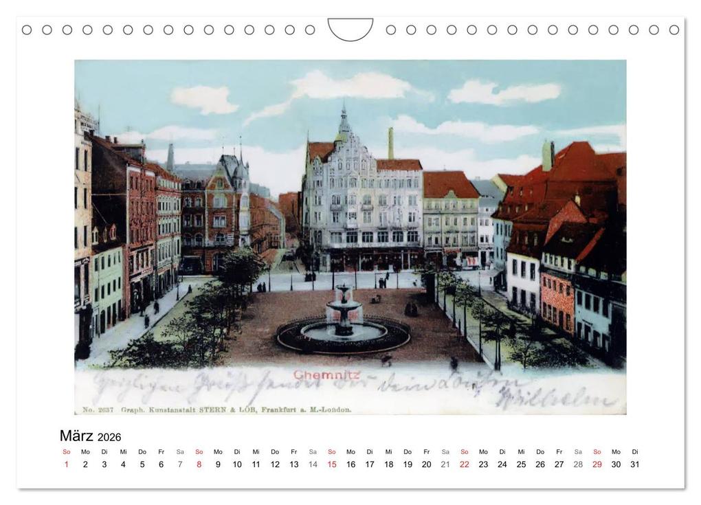 Weitere Ansicht: Grüße aus Chemnitz (Wandkalender 2026 DIN A4 quer), CALVENDO Monatskalender | Calvendo