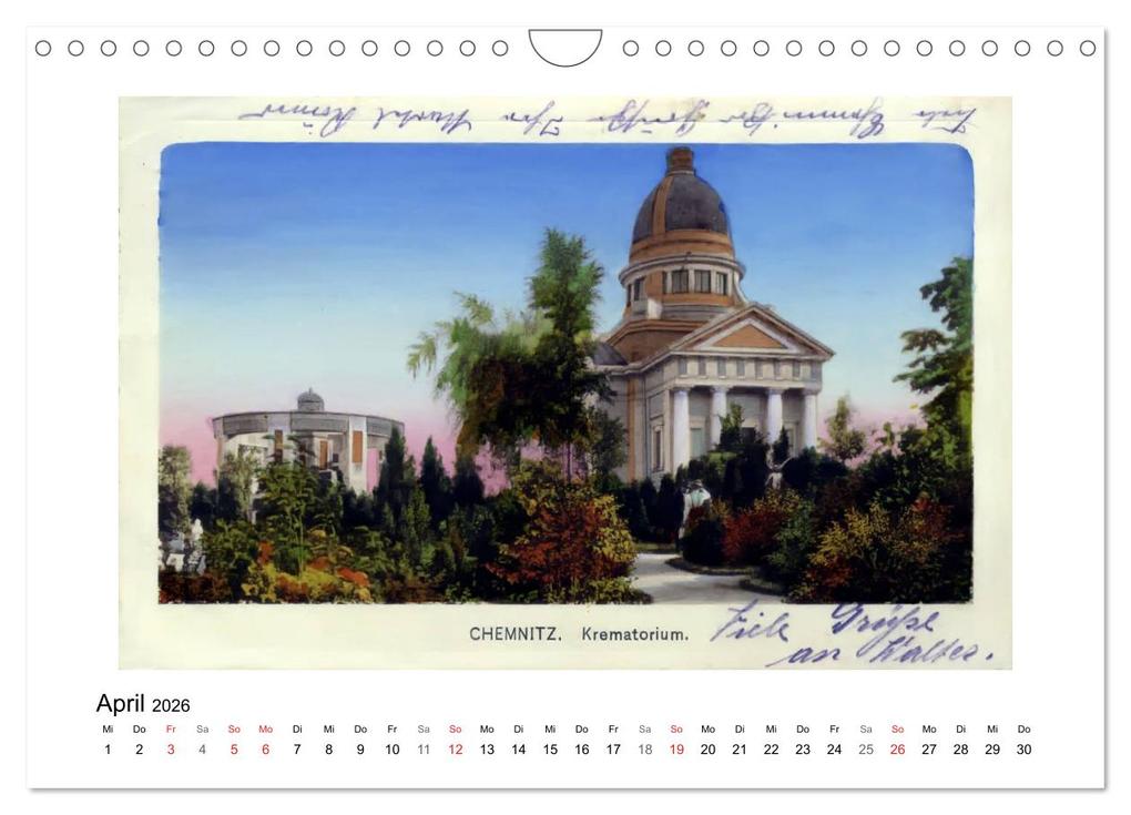 Weitere Ansicht: Grüße aus Chemnitz (Wandkalender 2026 DIN A4 quer), CALVENDO Monatskalender | Calvendo