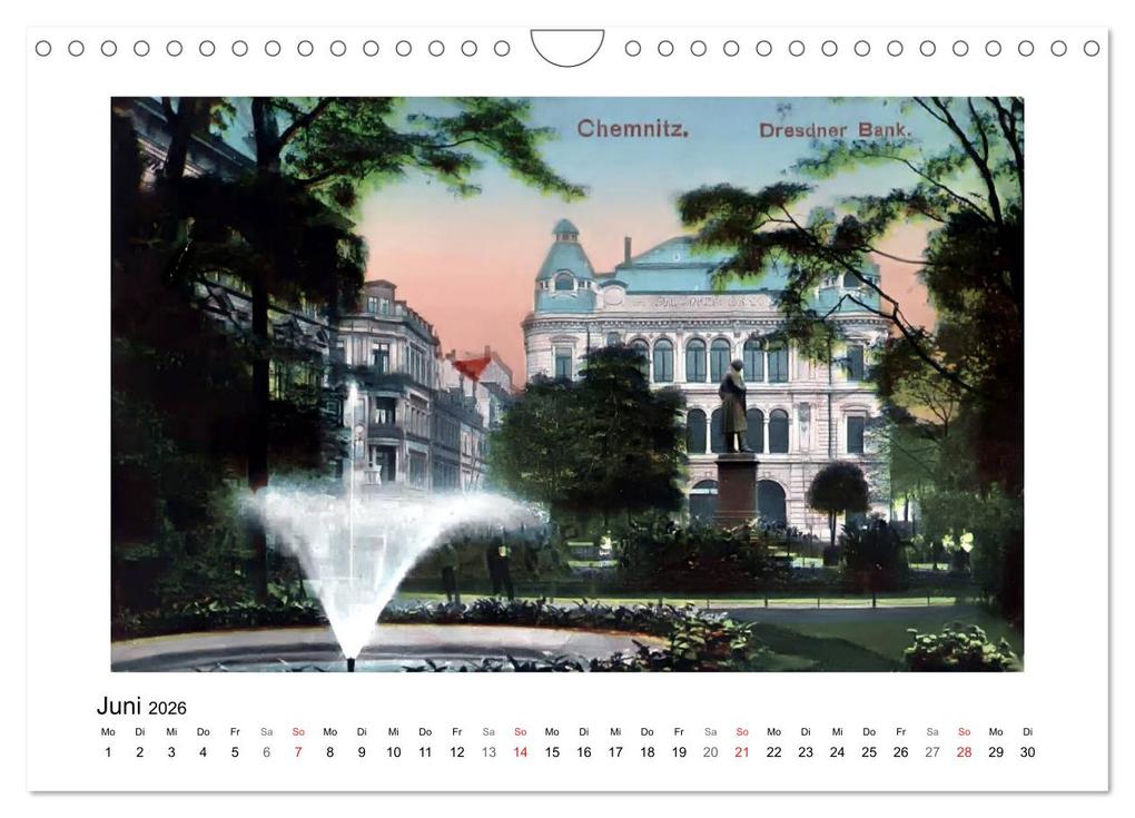 Weitere Ansicht: Grüße aus Chemnitz (Wandkalender 2026 DIN A4 quer), CALVENDO Monatskalender | Calvendo