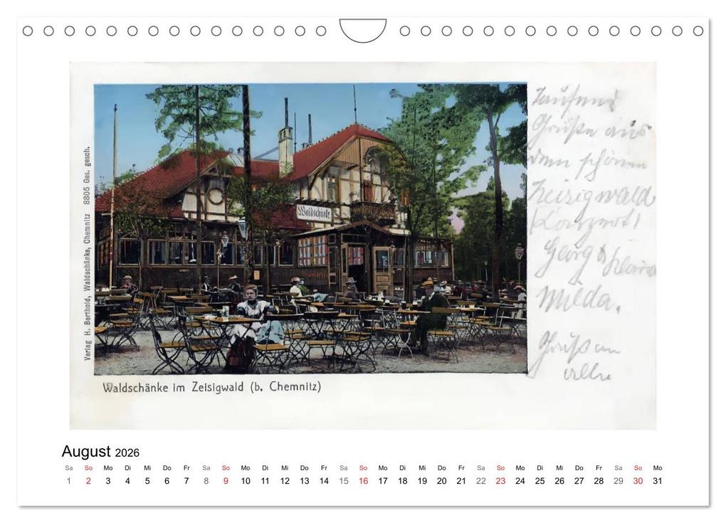 Weitere Ansicht: Grüße aus Chemnitz (Wandkalender 2026 DIN A4 quer), CALVENDO Monatskalender | Calvendo