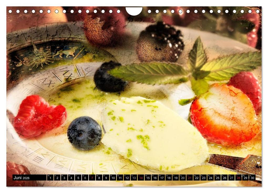 Weitere Ansicht: Italian Food - Vintage Design (Wandkalender 2026 DIN A4 quer), CALVENDO Monatskalender | Carmen Steiner, Calvendo