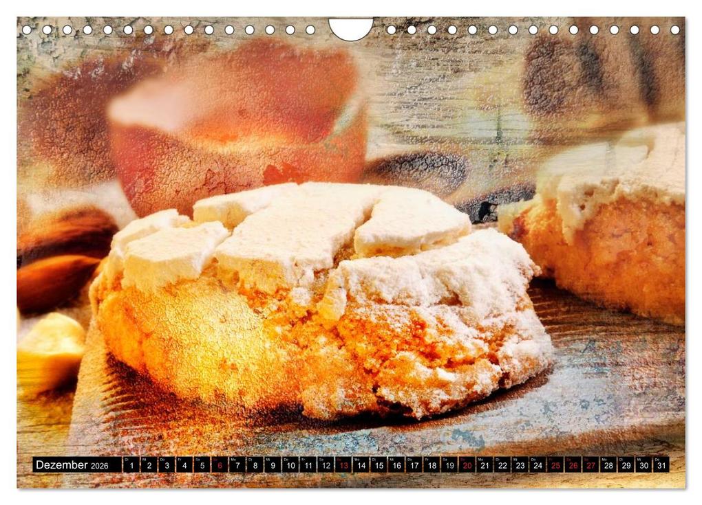 Weitere Ansicht: Italian Food - Vintage Design (Wandkalender 2026 DIN A4 quer), CALVENDO Monatskalender | Carmen Steiner, Calvendo