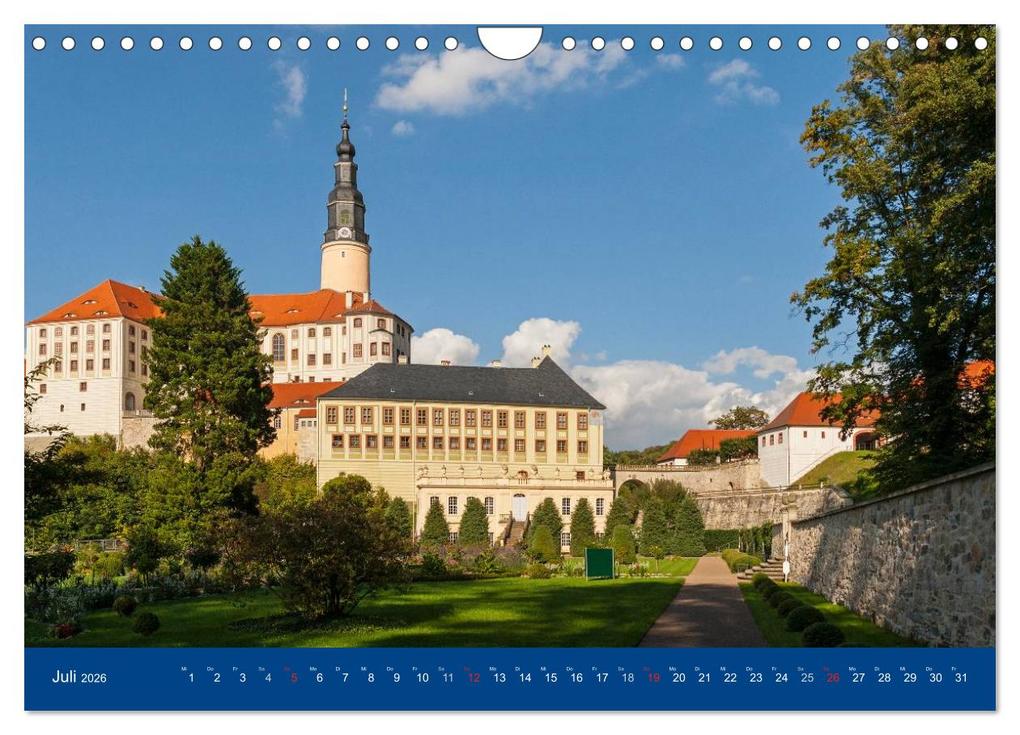 Weitere Ansicht: Sachsens Schlösser und Burgen (Wandkalender 2026 DIN A4 quer), CALVENDO Monatskalender | Birgit Harriette Seifert, Calvendo