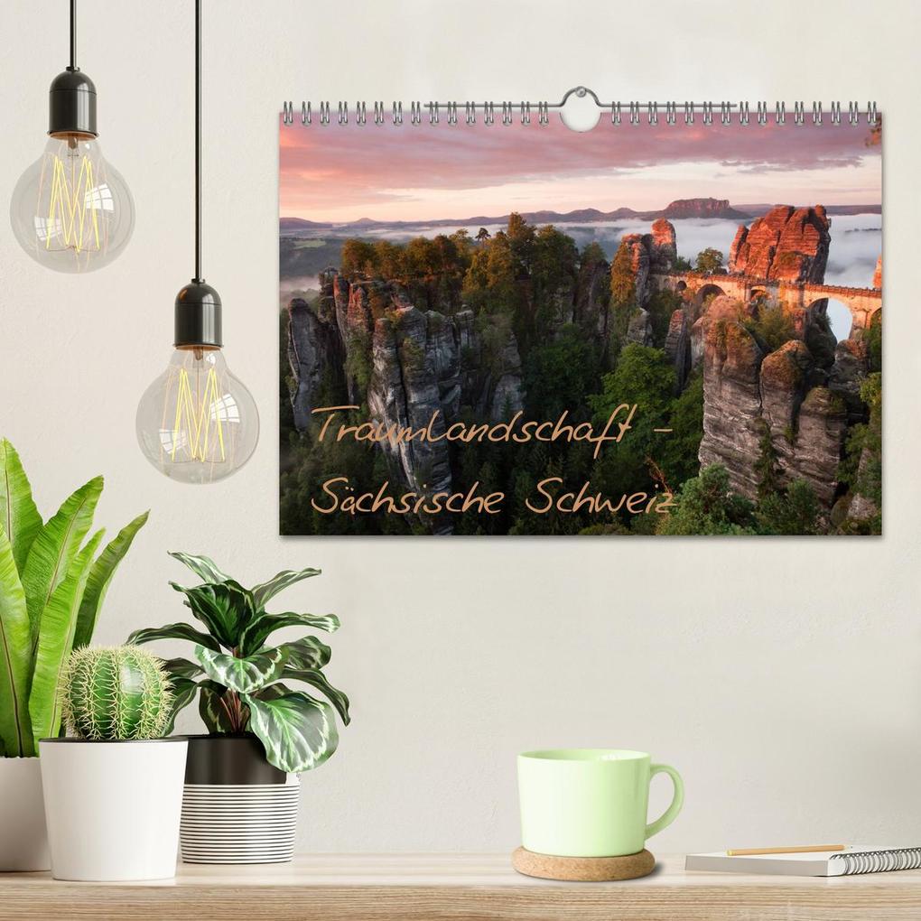 Weitere Ansicht: Traumlandschaft - Sächsische Schweiz (Wandkalender 2026 DIN A4 quer), CALVENDO Monatskalender | Dirk Ehrentraut, Calvendo
