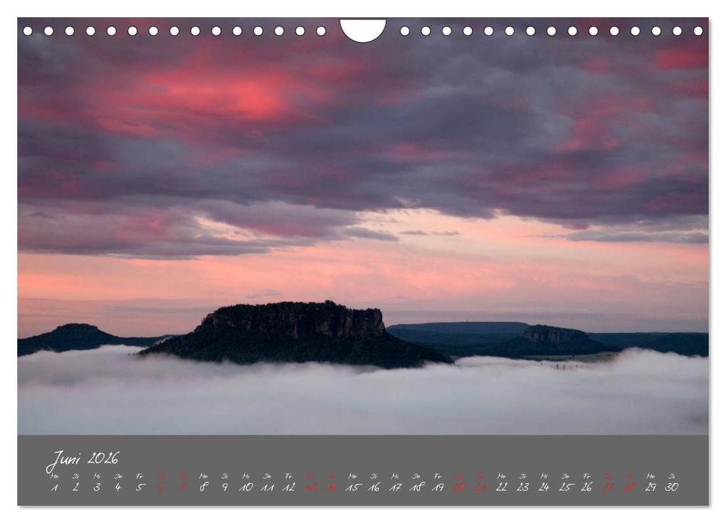 Weitere Ansicht: Traumlandschaft - Sächsische Schweiz (Wandkalender 2026 DIN A4 quer), CALVENDO Monatskalender | Dirk Ehrentraut, Calvendo