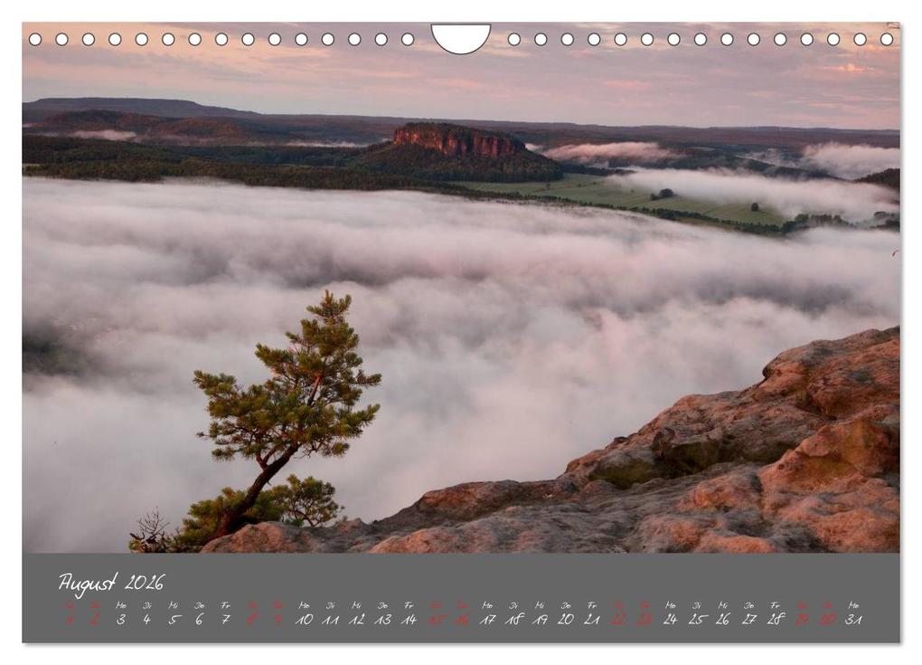 Weitere Ansicht: Traumlandschaft - Sächsische Schweiz (Wandkalender 2026 DIN A4 quer), CALVENDO Monatskalender | Dirk Ehrentraut, Calvendo