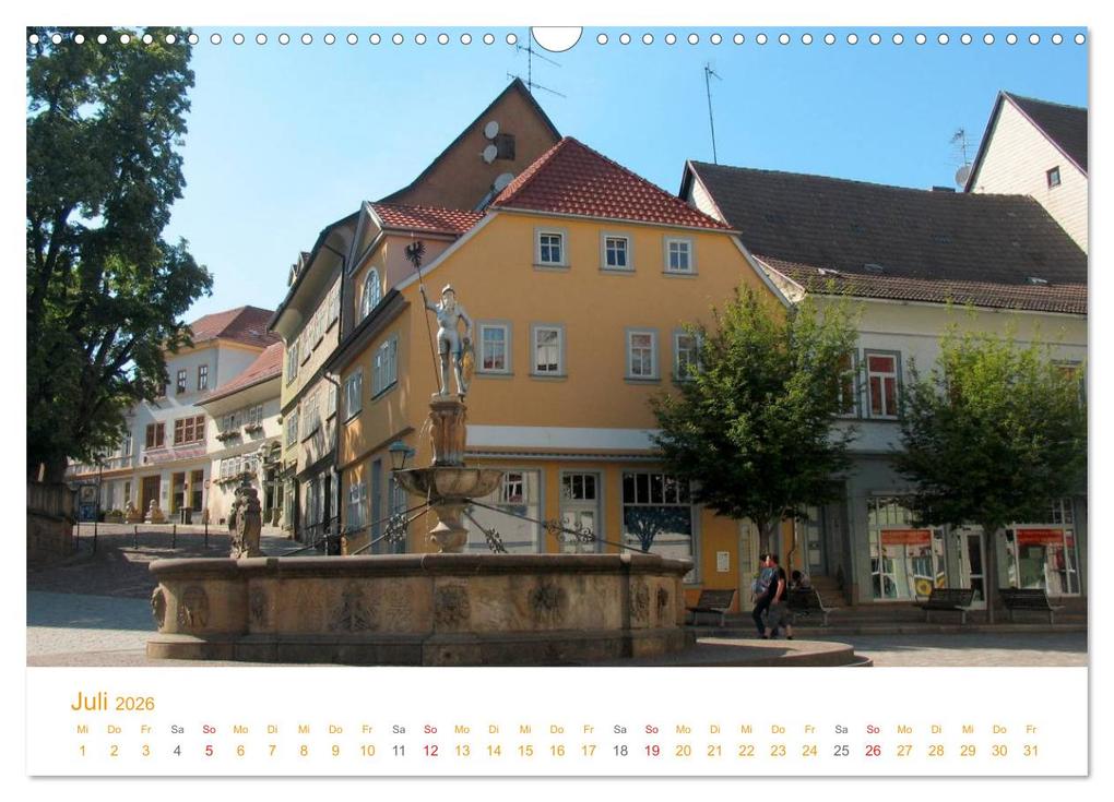 Weitere Ansicht: ARNSTADT - Die älteste Stadt in den neuen Bundesländern (Wandkalender 2026 DIN A3 quer), CALVENDO Monatskalender | Bild- & Kalenderverlag Monika Müller, Calvendo