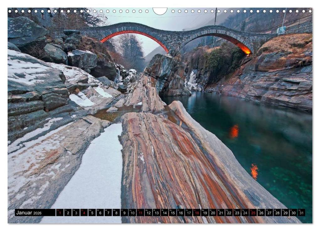 Weitere Ansicht: Lago Maggiore - Der malerische See in Italien und der Schweiz (Wandkalender 2026 DIN A3 quer), CALVENDO Monatskalender | Joana Kruse, Calvendo