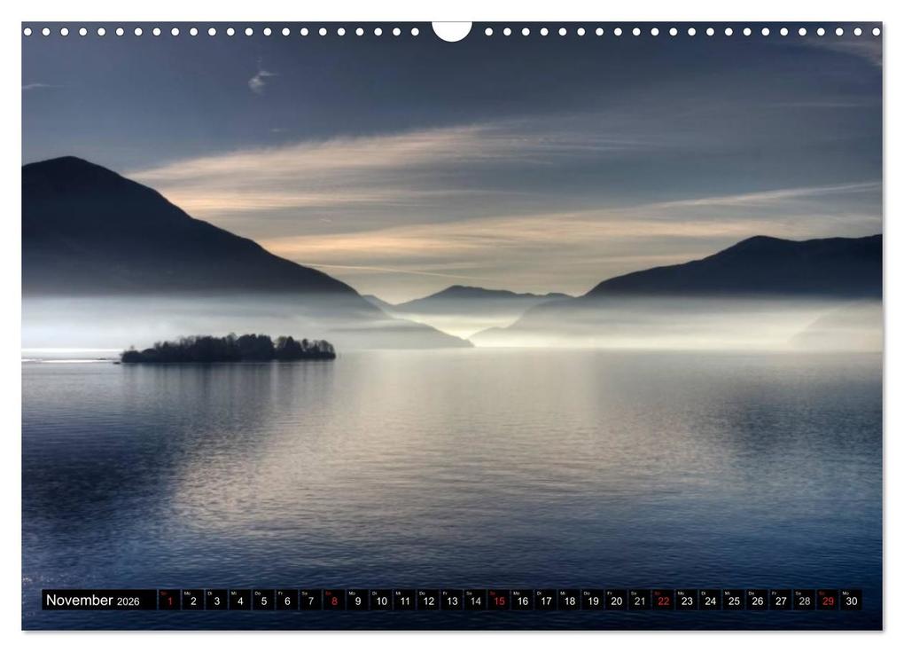 Weitere Ansicht: Lago Maggiore - Der malerische See in Italien und der Schweiz (Wandkalender 2026 DIN A3 quer), CALVENDO Monatskalender | Joana Kruse, Calvendo