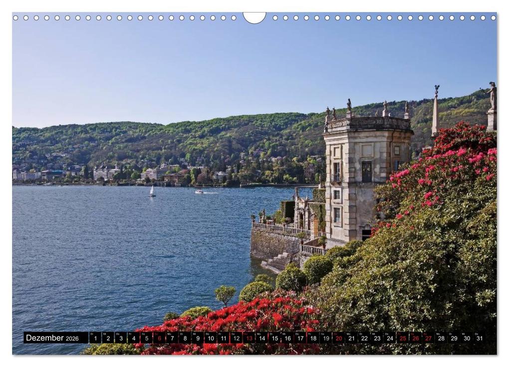 Weitere Ansicht: Lago Maggiore - Der malerische See in Italien und der Schweiz (Wandkalender 2026 DIN A3 quer), CALVENDO Monatskalender | Joana Kruse, Calvendo