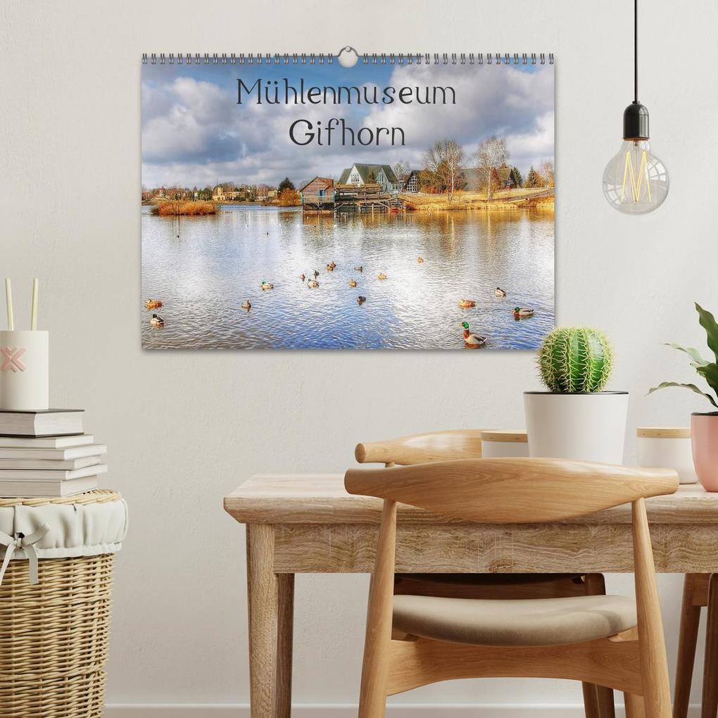 Weitere Ansicht: Mühlenmuseum Gifhorn (Wandkalender 2026 DIN A3 quer), CALVENDO Monatskalender | Kordula - Uwe Vahle, Calvendo, Kordula Vahle