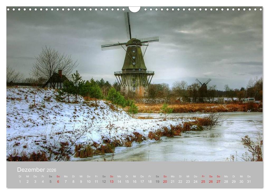 Weitere Ansicht: Mühlenmuseum Gifhorn (Wandkalender 2026 DIN A3 quer), CALVENDO Monatskalender | Kordula - Uwe Vahle, Calvendo, Kordula Vahle