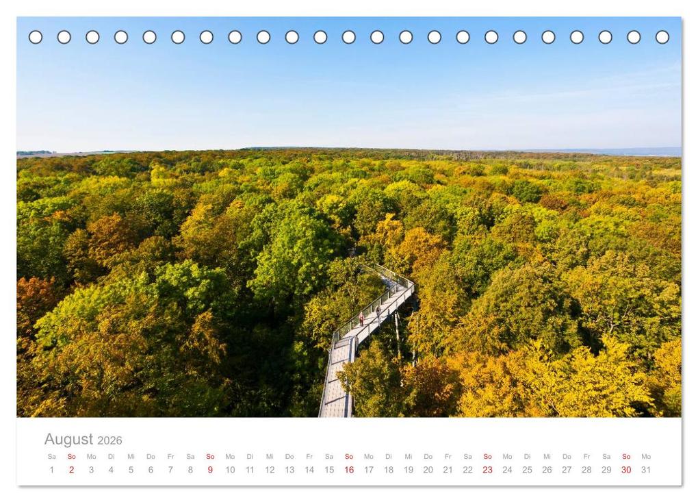 Weitere Ansicht: THÜRINGEN 2026 (Tischkalender 2026 DIN A5 quer), CALVENDO Monatskalender | Werner Dieterich, Calvendo