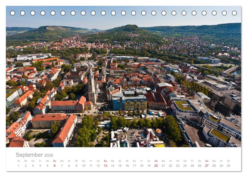 Weitere Ansicht: THÜRINGEN 2026 (Tischkalender 2026 DIN A5 quer), CALVENDO Monatskalender | Werner Dieterich, Calvendo