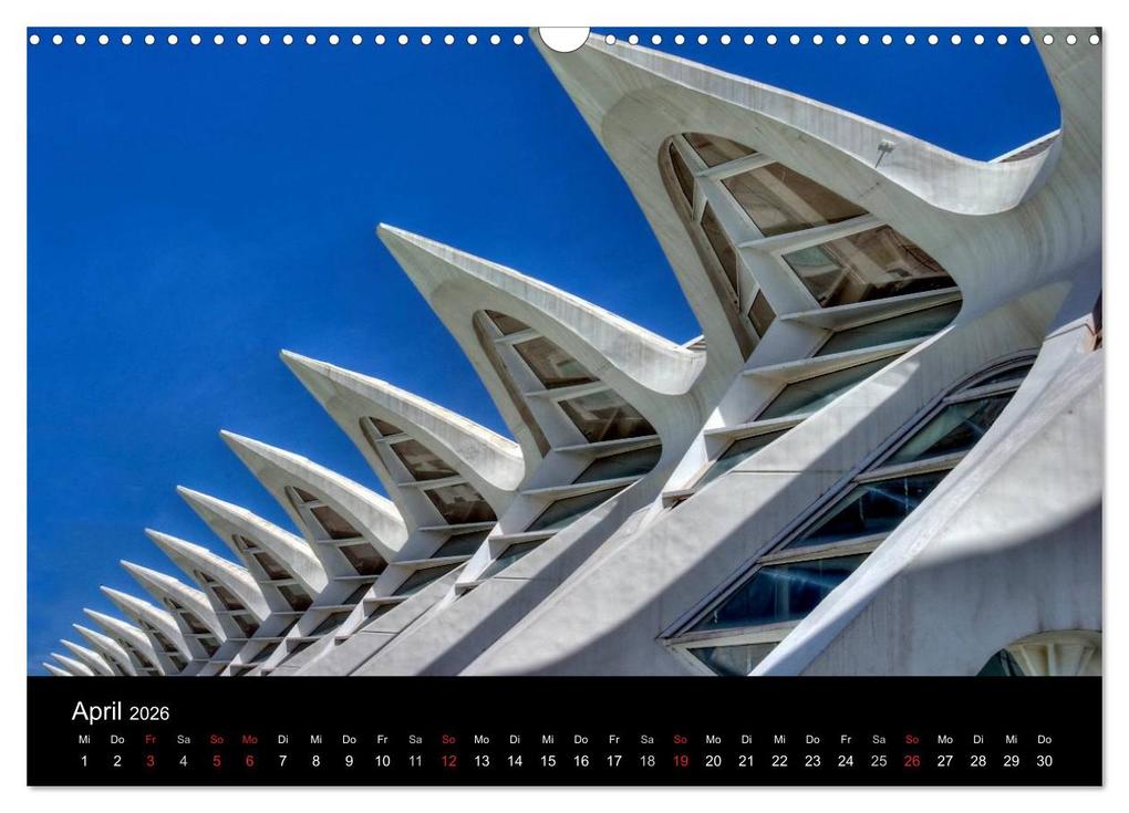Weitere Ansicht: Moderne Architektur in Valencia (Wandkalender 2026 DIN A3 quer), CALVENDO Monatskalender | Ernst Hobscheidt, Calvendo