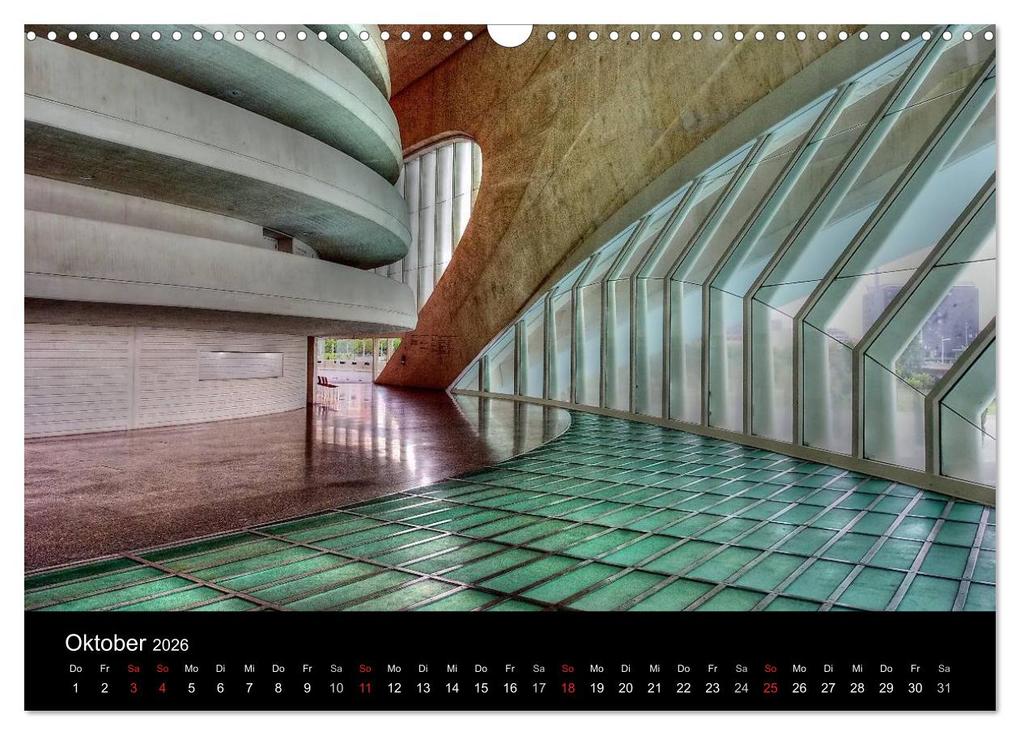 Weitere Ansicht: Moderne Architektur in Valencia (Wandkalender 2026 DIN A3 quer), CALVENDO Monatskalender | Ernst Hobscheidt, Calvendo