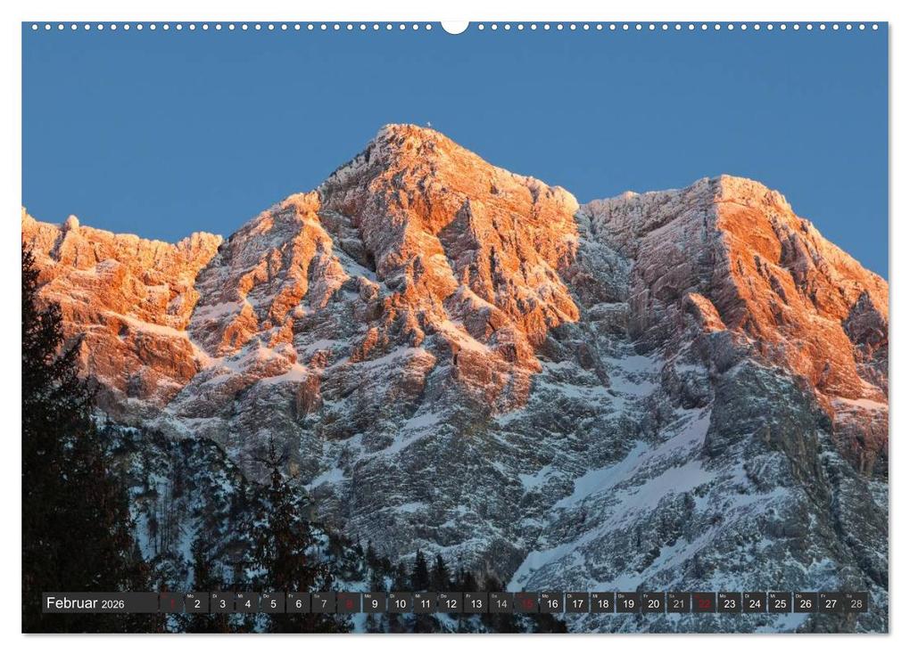 Weitere Ansicht: Rund um die Zugspitze (hochwertiger Premium Wandkalender 2026 DIN A2 quer), Kunstdruck in Hochglanz | Andreas Vonzin, Calvendo