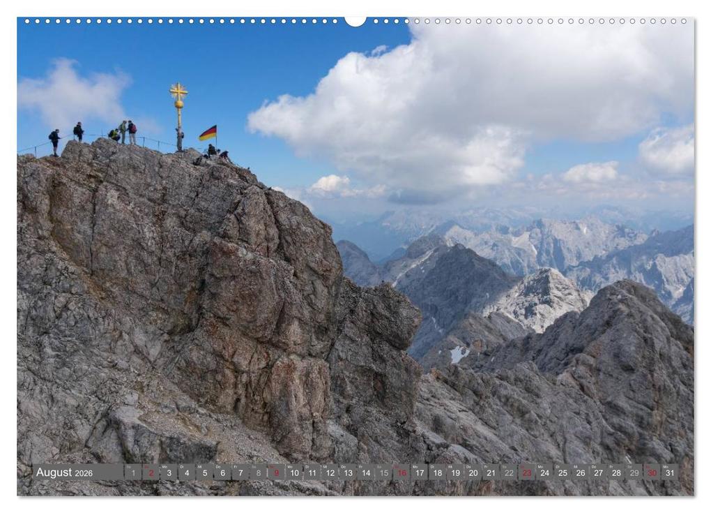 Weitere Ansicht: Rund um die Zugspitze (hochwertiger Premium Wandkalender 2026 DIN A2 quer), Kunstdruck in Hochglanz | Andreas Vonzin, Calvendo