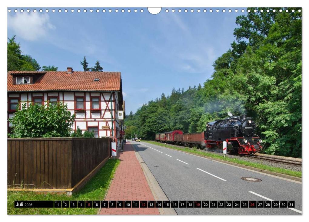 Weitere Ansicht: Schmalspurbahnen in Sachsen Anhalt (Wandkalender 2026 DIN A3 quer), CALVENDO Monatskalender | Steffen Gierok, Calvendo