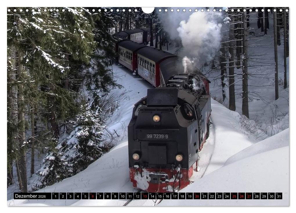 Weitere Ansicht: Schmalspurbahnen in Sachsen Anhalt (Wandkalender 2026 DIN A3 quer), CALVENDO Monatskalender | Steffen Gierok, Calvendo