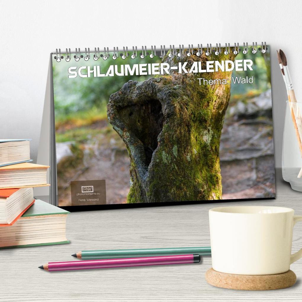 Weitere Ansicht: Schlaumeier-Kalender - Thema: Wald (Tischkalender 2026 DIN A5 quer), CALVENDO Monatskalender | René Wersand, Calvendo