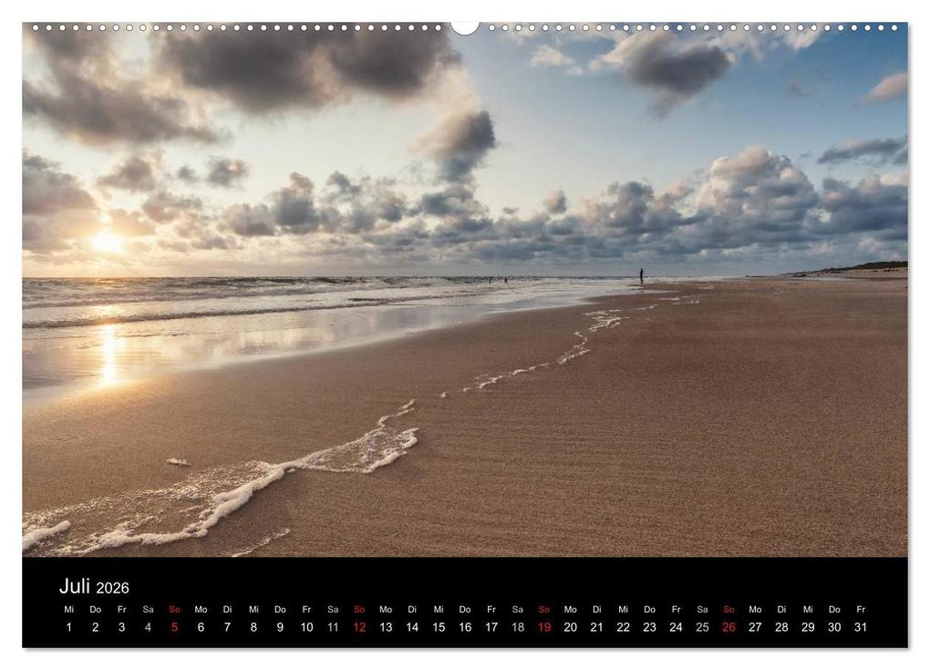 Weitere Ansicht: Sylt-Abende - Fotografien von Beate Zoellner (hochwertiger Premium Wandkalender 2026 DIN A2 quer), Kunstdruck in Hochglanz | Beate Zoellner, Calvendo