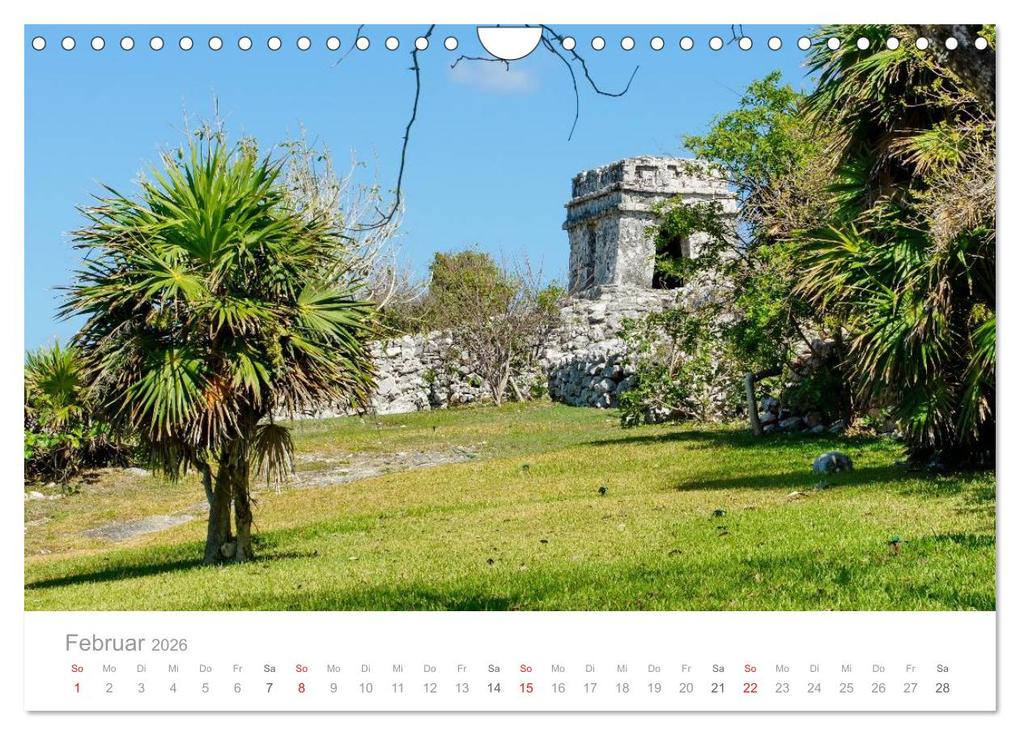 Weitere Ansicht: Tulum - Mexico (Wandkalender 2026 DIN A4 quer), CALVENDO Monatskalender | M. Polok, Calvendo