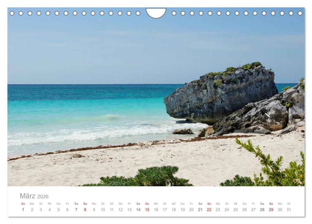 Weitere Ansicht: Tulum - Mexico (Wandkalender 2026 DIN A4 quer), CALVENDO Monatskalender | M. Polok, Calvendo