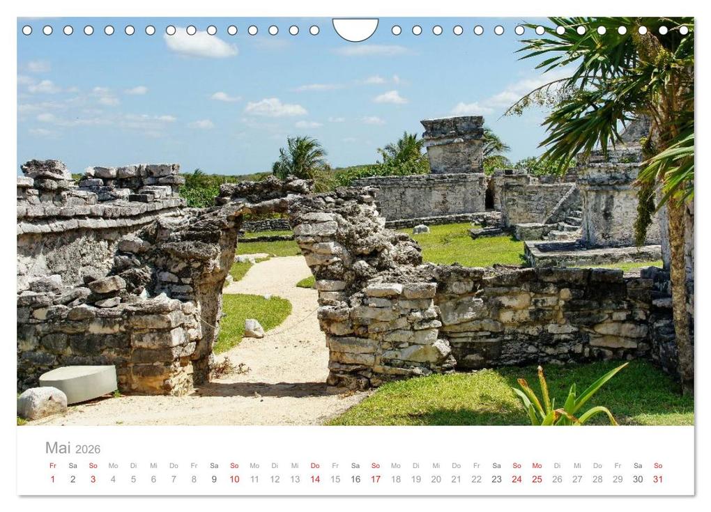 Weitere Ansicht: Tulum - Mexico (Wandkalender 2026 DIN A4 quer), CALVENDO Monatskalender | M. Polok, Calvendo