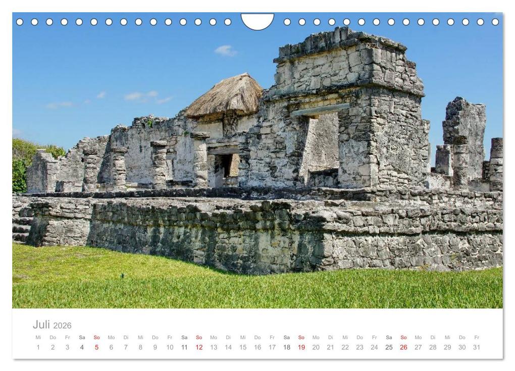 Weitere Ansicht: Tulum - Mexico (Wandkalender 2026 DIN A4 quer), CALVENDO Monatskalender | M. Polok, Calvendo