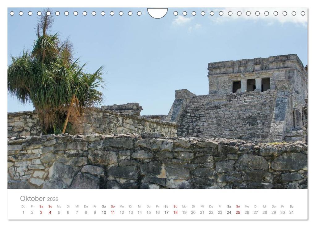 Weitere Ansicht: Tulum - Mexico (Wandkalender 2026 DIN A4 quer), CALVENDO Monatskalender | M. Polok, Calvendo