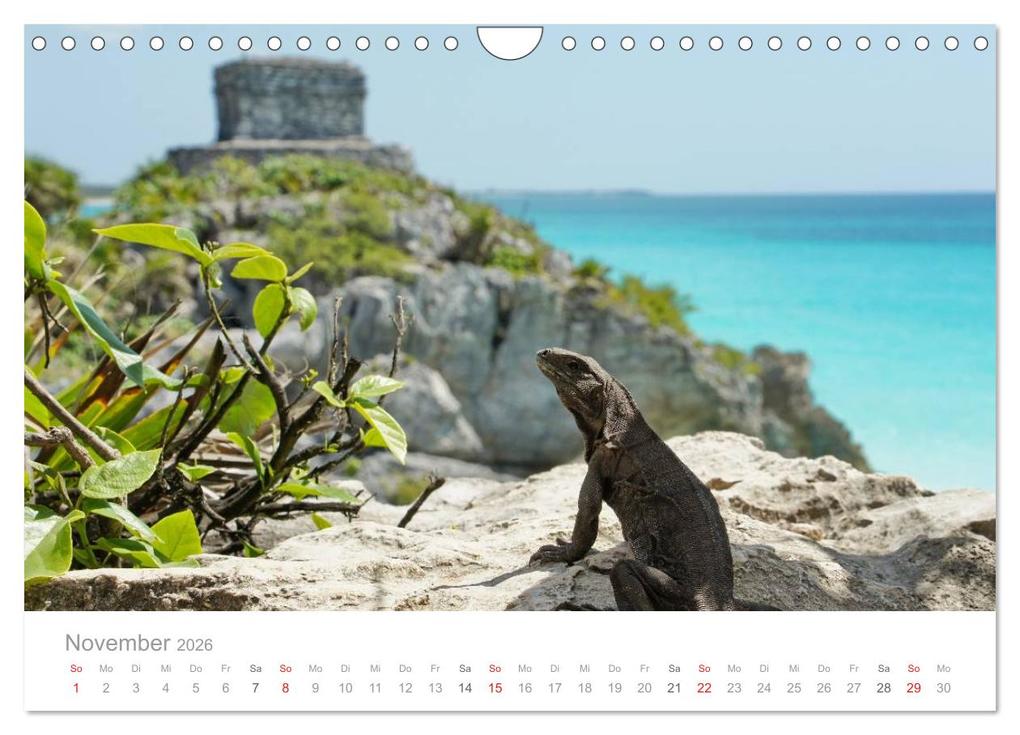 Weitere Ansicht: Tulum - Mexico (Wandkalender 2026 DIN A4 quer), CALVENDO Monatskalender | M. Polok, Calvendo