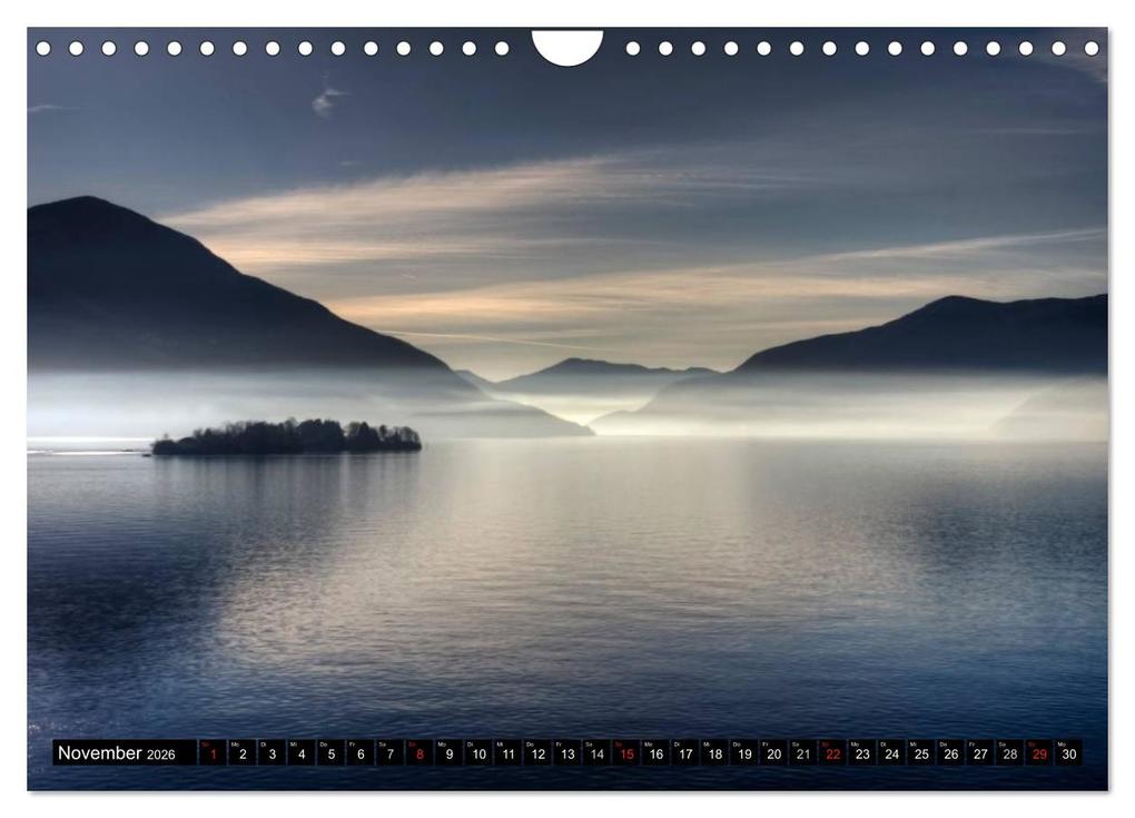 Weitere Ansicht: Lago Maggiore - Der malerische See in Italien und der Schweiz (Wandkalender 2026 DIN A4 quer), CALVENDO Monatskalender | Joana Kruse, Calvendo