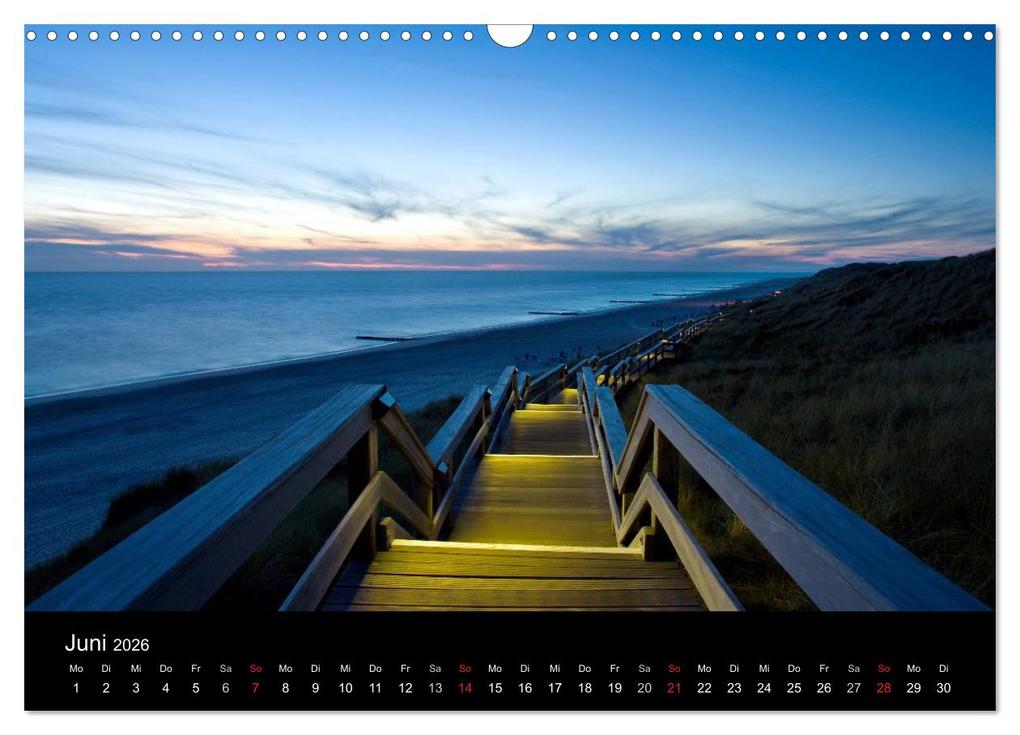 Weitere Ansicht: Sylt-Abende - Fotografien von Beate Zoellner (Wandkalender 2026 DIN A3 quer), CALVENDO Monatskalender | Beate Zoellner, Calvendo