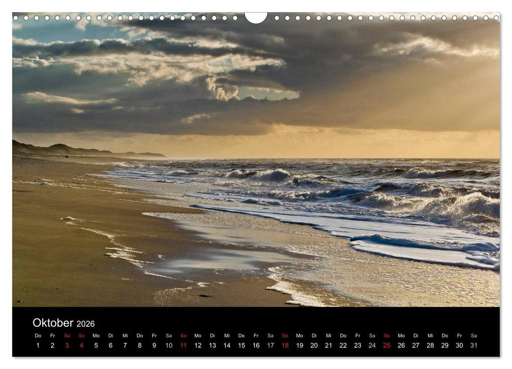 Weitere Ansicht: Sylt-Abende - Fotografien von Beate Zoellner (Wandkalender 2026 DIN A3 quer), CALVENDO Monatskalender | Beate Zoellner, Calvendo