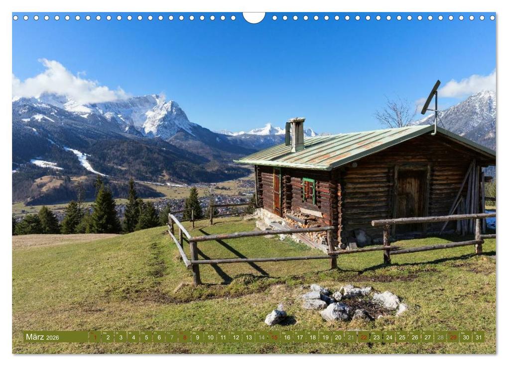Weitere Ansicht: Rund um die Zugspitze (Wandkalender 2026 DIN A3 quer), CALVENDO Monatskalender | Andreas Vonzin, Calvendo