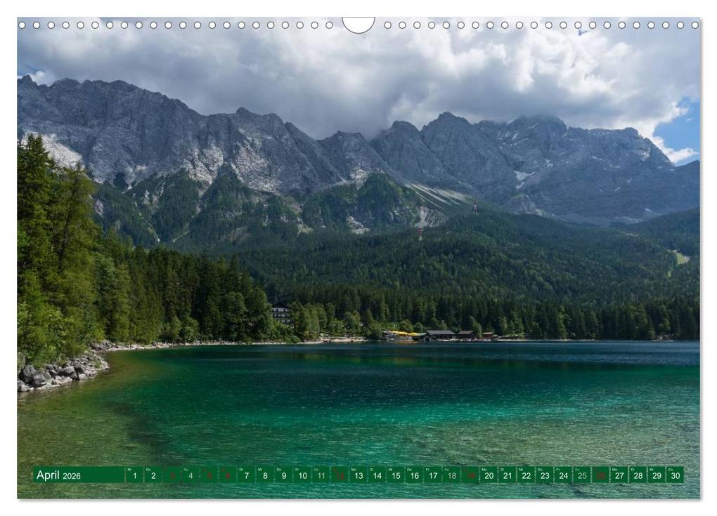 Weitere Ansicht: Rund um die Zugspitze (Wandkalender 2026 DIN A3 quer), CALVENDO Monatskalender | Andreas Vonzin, Calvendo