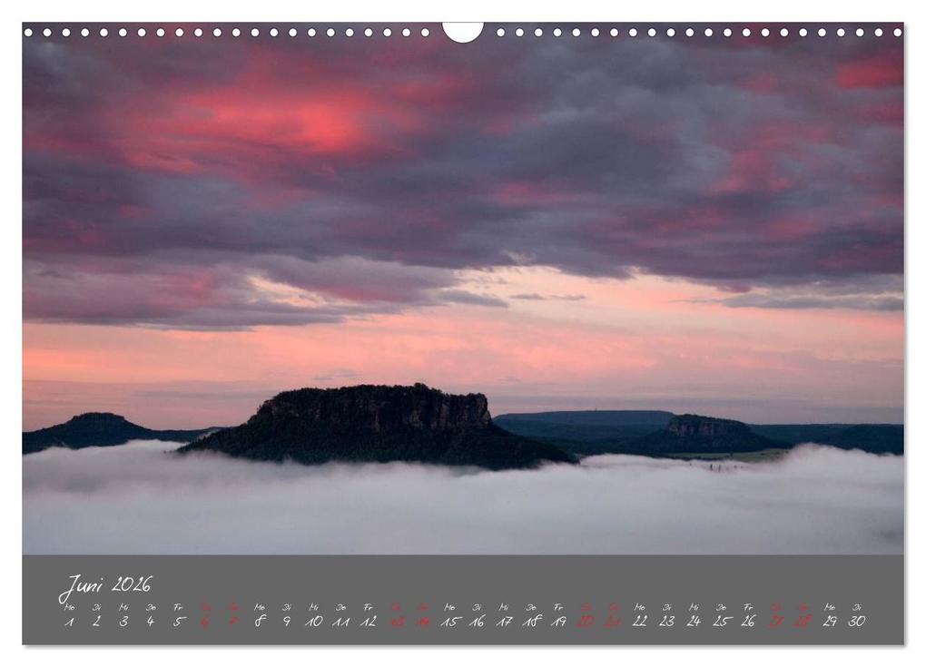 Weitere Ansicht: Traumlandschaft - Sächsische Schweiz (Wandkalender 2026 DIN A3 quer), CALVENDO Monatskalender | Dirk Ehrentraut, Calvendo