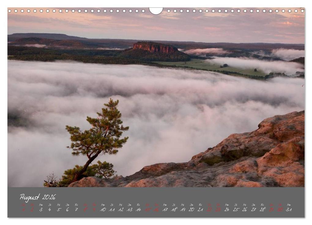 Weitere Ansicht: Traumlandschaft - Sächsische Schweiz (Wandkalender 2026 DIN A3 quer), CALVENDO Monatskalender | Dirk Ehrentraut, Calvendo