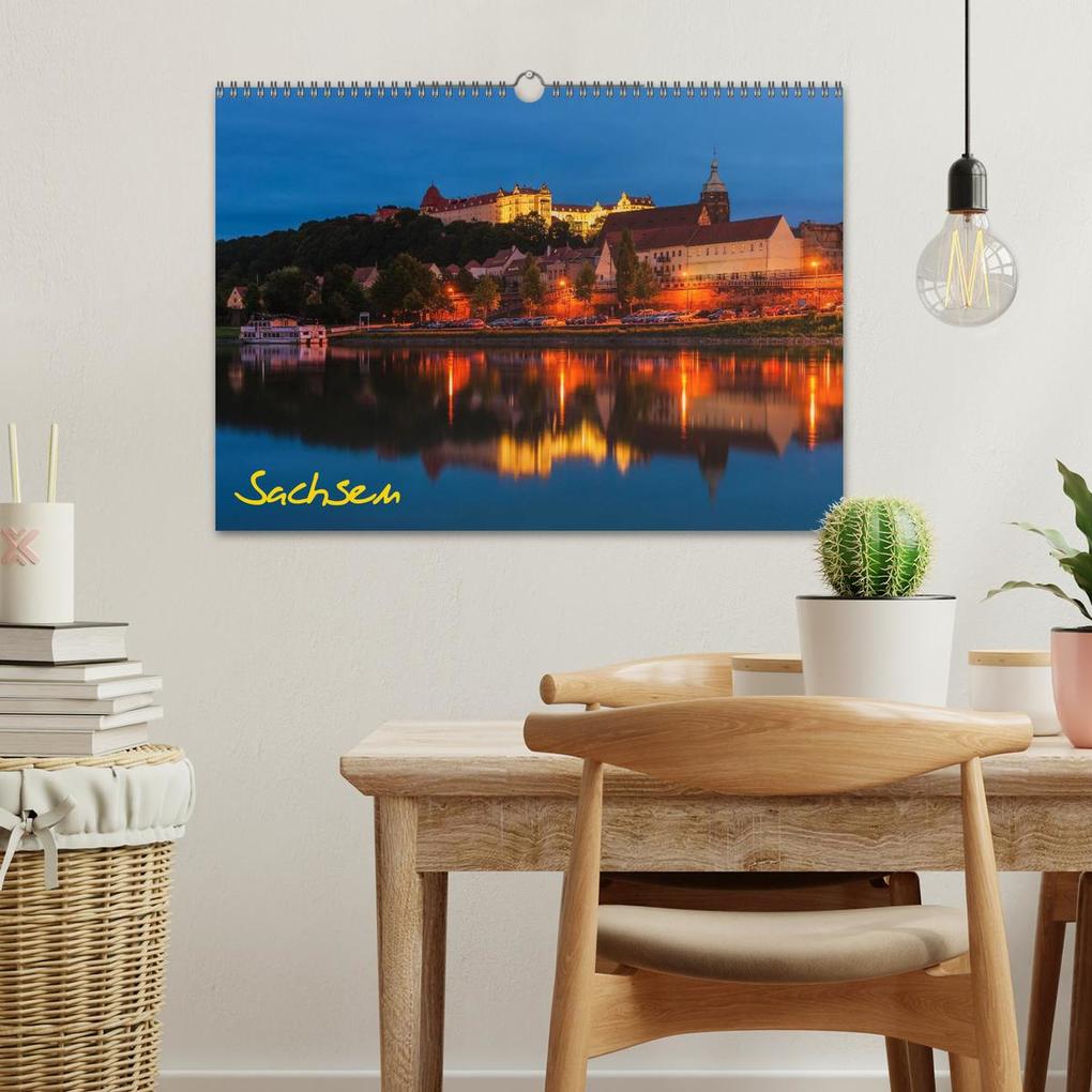 Weitere Ansicht: Sachsen (Wandkalender 2026 DIN A3 quer), CALVENDO Monatskalender | Gunter Kirsch, Calvendo