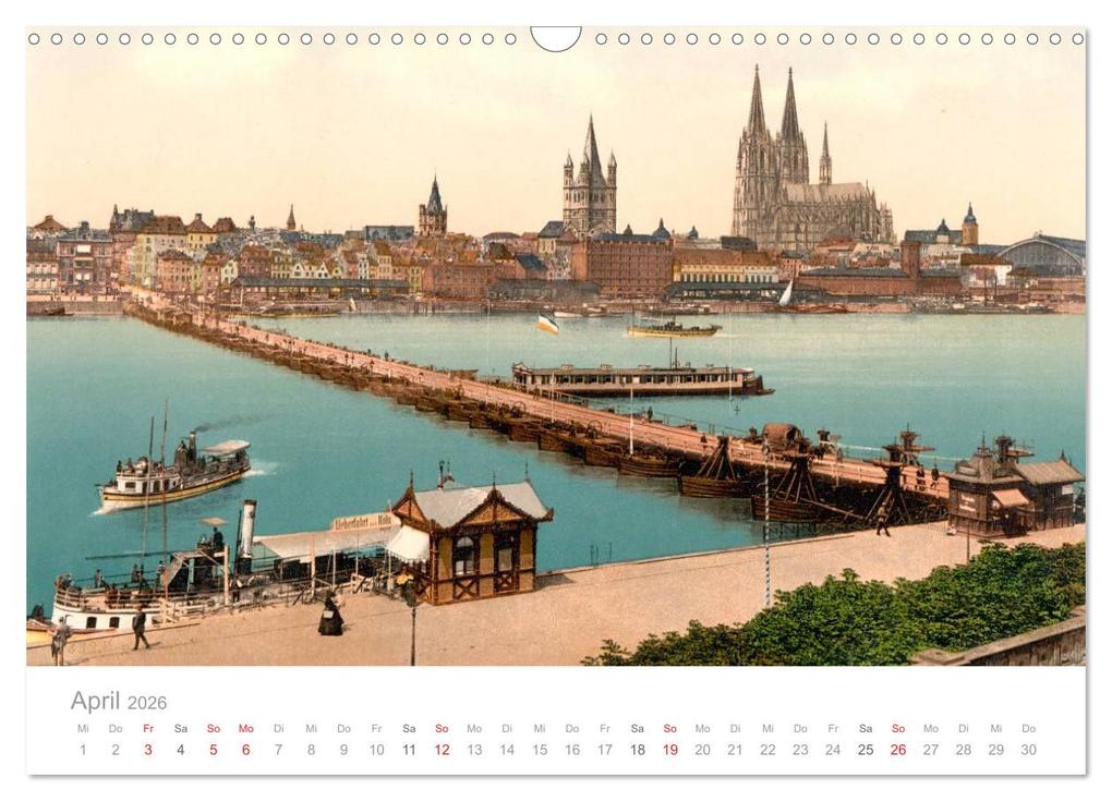 Weitere Ansicht: Deutschland um 1900 (Wandkalender 2026 DIN A3 quer), CALVENDO Monatskalender | akg-images akg-images, Calvendo, akg-images