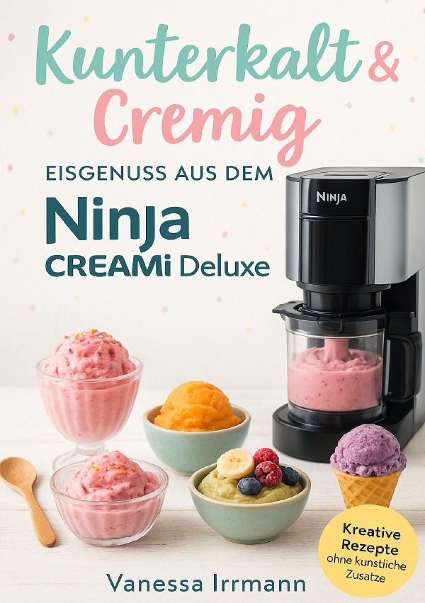 Produktbild: Kunterkalt & Cremig - Eisgenuss aus dem Ninja Creami Deluxe | Vanessa Irrmann