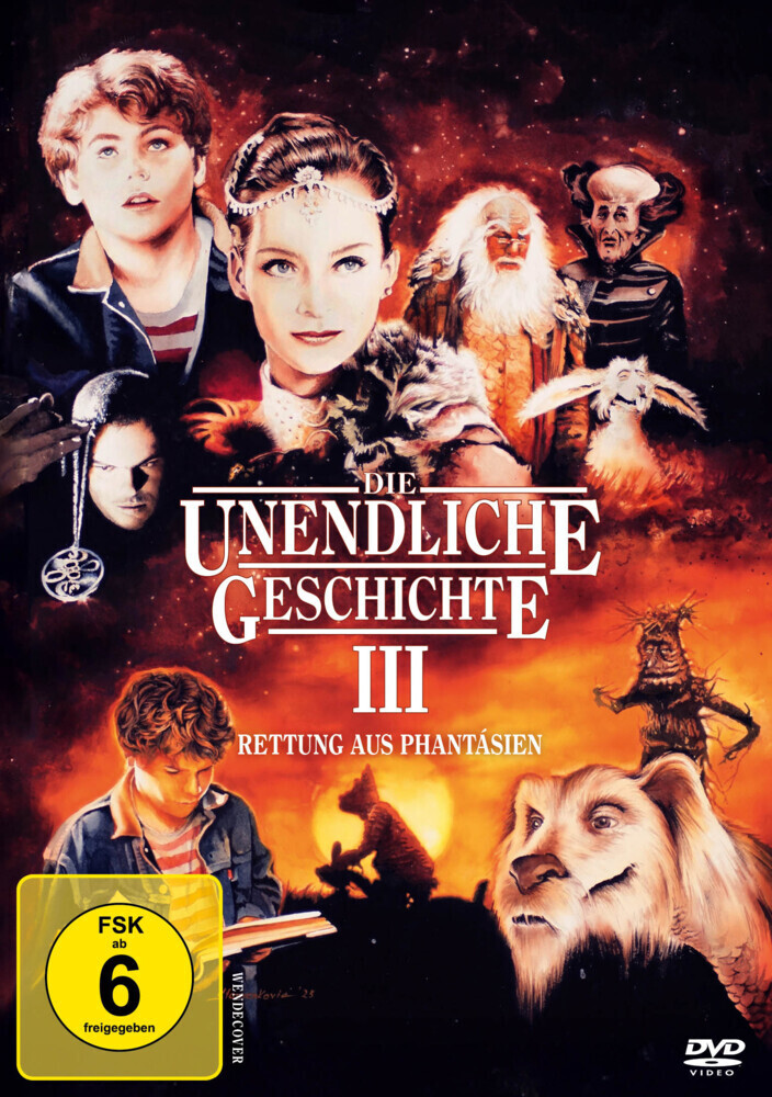 Produktbild: Die unendliche Geschichte III - Rettung aus Phantásien, 1 DVD | Jeff Lieberman, Karin Howard, Michael Ende